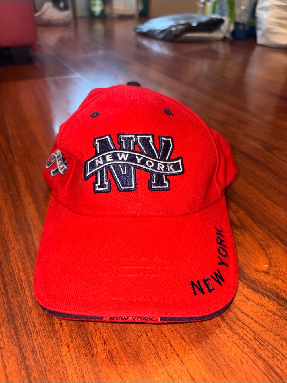 Red New York Cap